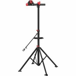 SONGMICS Support De Réparation Vélo, Rouge Et Noir SBR02B - Rouge Et Noir