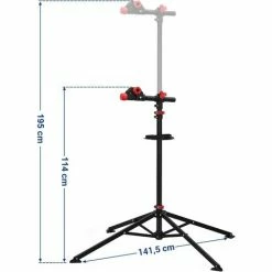 SONGMICS Support De Réparation Vélo, Rouge Et Noir SBR02B - Rouge Et Noir -SONGMICS Soldes 14750637 5