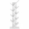 VASAGLE Étagère à 8 Niveaux Pour Livres En Forme Arbre Bibliothèque En Bois Pour Salon, Bureau, Blanc Par SONGMICS LBC11WTV1 - Blanc -SONGMICS Soldes 16676130 1