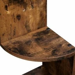 VASAGLE Étagère D'angle, Style Industriel, Étagère Murale, Étagère En Forme Zigzag, Bibliothèque, Vintage Par SONGMICS LBC20BX -SONGMICS Soldes 16676139 4