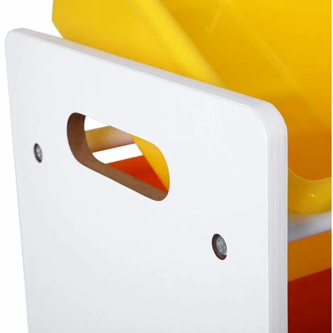 SONGMICS Étagère Pour Jouets Enfants, Meuble De Rangement, Casiers Amovibles, Cadre Blanc GKR04W - Blanc 6 SONGMICS Étagère Pour Jouets Enfants, Meuble De Rangement, Casiers Amovibles, Cadre Blanc GKR04W - Blanc – Image 4