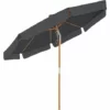 SONGMICS Parasol De Jardin, Ø 300 Cm, Ombrelle Octogonale, Protection Solaire, Anti-UV UPF50+, Mât Et Nervures En Bois, Inclinable, Sans Socle, Pour Terrasse, Balcon, Jardin, Anthracite GPU32GY - Anthracite -SONGMICS Soldes 18271651 1