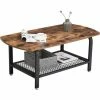 SONGMICS Table Basse 110 X 60 X 45 Cm L X L X H Vintage Bout De Canapé Table De Salon LCT10X -SONGMICS Soldes 19628899 1