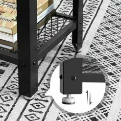 VASAGLE Table De Console, Table D’appoint, Buffet, Avec 2 Étagères En Treillis, Pour Salon, Couloir, 101,5 X 35 X 80 Cm, Cadre En Acier, Style Industriel, Vintage Par SONGMICS LNT81BX - Vintage 10 VASAGLE Table De Console, Table D’appoint, Buffet, Avec 2 Étagères En Treillis, Pour Salon, Couloir, 101,5 X 35 X 80 Cm, Cadre En Acier, Style Industriel, Vintage Par SONGMICS LNT81BX - Vintage -SONGMICS Soldes 20046922 4