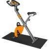 SONGMICS Vélo D’Appartement, Spinning, Biking, Pliable, 8 Niveaux De Résistance Magnétique, Tapis De Sol, Capteur De Fréquence Cardiaque, Support Pour Portable, Capacité 100kg Orange SXB11OG - Orange 2 SONGMICS Vélo D’Appartement, Spinning, Biking, Pliable, 8 Niveaux De Résistance Magnétique, Tapis De Sol, Capteur De Fréquence Cardiaque, Support Pour Portable, Capacité 100kg Orange SXB11OG - Orange -SONGMICS Soldes 20155092 1