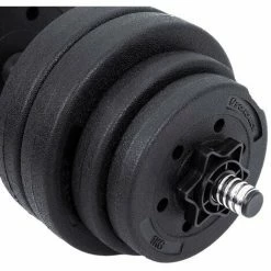 SONGMICS Kit Haltères Musculation, Poids Ajustable, Avec Barre D’Extension Supplémentaire, Pour Hommes Et Femmes, Musculation, Prise De Masse à La Maison SYL30HBK - Noir -SONGMICS Soldes 24069960 2