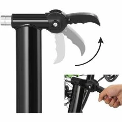 SONGMICS Entraîneur De Vélo, Home Trainer Bicyclette, Freinage Magnétique, Avec Roue De Réduction Du Bruit, Pliable Pour Un Rangement Facile, Noir SBT01B - Noir -SONGMICS Soldes 28555282 3