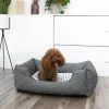 SONGMICS Panier Pour Chien Lit S 60 X 50 X 22 Cm Dog Bed Coussin Matelas Animaux PGW22G -SONGMICS Soldes 29839305 1
