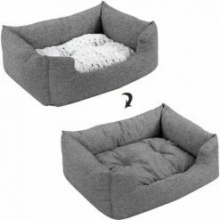 SONGMICS Panier Pour Chien Lit S 60 X 50 X 22 Cm Dog Bed Coussin Matelas Animaux PGW22G -SONGMICS Soldes 29839305 4