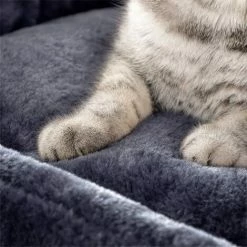 FEANDREA Arbre à Chat, Tour Poteaux à Gratter 115 Cm, Gris Anthracite Par SONGMICS PCT141G01 - Gris Anthracite -SONGMICS Soldes 32086181 4