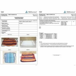 SONGMICS Hamac 210 X 150cm Chaise Avec 2 Oreillers Charge Maxi 300kg GDC22Q - Strieux Vert-orange -SONGMICS Soldes 4327295 4