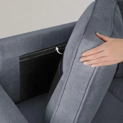 VASAGLE Canapé Salon, Sofa Rembourré Moderne, Surface Douce, Pour Petit Espace, Dortoir, Cadre Et Pieds En Bois Massif, 177cm X 72cm X 86cm, Gris Par SONGMICS LCS101G01 - Gris 9 VASAGLE Canapé Salon, Sofa Rembourré Moderne, Surface Douce, Pour Petit Espace, Dortoir, Cadre Et Pieds En Bois Massif, 177cm X 72cm X 86cm, Gris Par SONGMICS LCS101G01 - Gris -SONGMICS Soldes 44258709 3