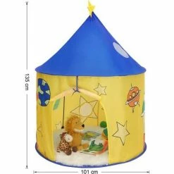 SONGMICS Tente De Jeu, Maison De Jeu, Château Pour Enfant, Intérieur Et Extérieur, Tipi, Avec Sac De Rangement, Thème Dinosaure, Pour 3 Enfants LPT02YU - Multi-couleur 11 SONGMICS Tente De Jeu, Maison De Jeu, Château Pour Enfant, Intérieur Et Extérieur, Tipi, Avec Sac De Rangement, Thème Dinosaure, Pour 3 Enfants LPT02YU - Multi-couleur -SONGMICS Soldes 55540788 5