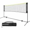 SONGMICS Filet De Badminton, Pliable, Facile à Monter, Facile à Transporter, Hauteur Réglable (107 Cm, 120 Cm, 155 Cm), Noir Et Jaune SYQ500B02 - Noir Et Jaune -SONGMICS Soldes 56658034 1