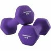 SONGMICS Lot De 2 Haltères Courts En Vinyle 2 X 2 Kg Femme, Violet, 16 X 7.5 Cm SYL64PL - Violet -SONGMICS Soldes 56744934 1