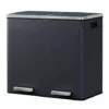 SONGMICS Poubelle De Recyclage, Poubelle Double Seau, 2 X 24L, 2 Compartiments, Mécani... -SONGMICS Soldes 60304673 1
