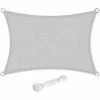 SONGMICS 3 X 5 M Voile D`ombrage, 85% De Protection UV, En HDPE Résistant à La Déchirure, Résistant Aux 2 SONGMICS 3 X 5 M Voile D`ombrage, 85% De Protection UV, En HDPE Résistant à La Déchirure, Résistant Aux -SONGMICS Soldes 64695181 1