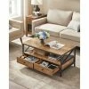 VASAGLE Table Basse, Table De Salon, Buffet Bas, Avec 2 Tiroirs Et Un Compartiment Ouvert, Cadre En Acier En Forme De X, 100 X 55 X 45 Cm, Style Industriel, Marron Châtaigne Et Noir Par SONGMICS LCT201B41 - Marron Châtaigne Et Noir 2 VASAGLE Table Basse, Table De Salon, Buffet Bas, Avec 2 Tiroirs Et Un Compartiment Ouvert, Cadre En Acier En Forme De X, 100 X 55 X 45 Cm, Style Industriel, Marron Châtaigne Et Noir Par SONGMICS LCT201B41 - Marron Châtaigne Et Noir -SONGMICS Soldes 68259066 1