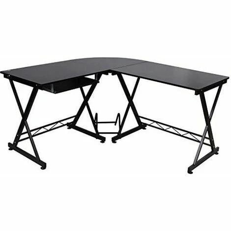 Songmics Bureau Informatique Table Informatique Travail Ordinateur Meuble De Bureau Pou... 3 Songmics Bureau Informatique Table Informatique Travail Ordinateur Meuble De Bureau Pou...